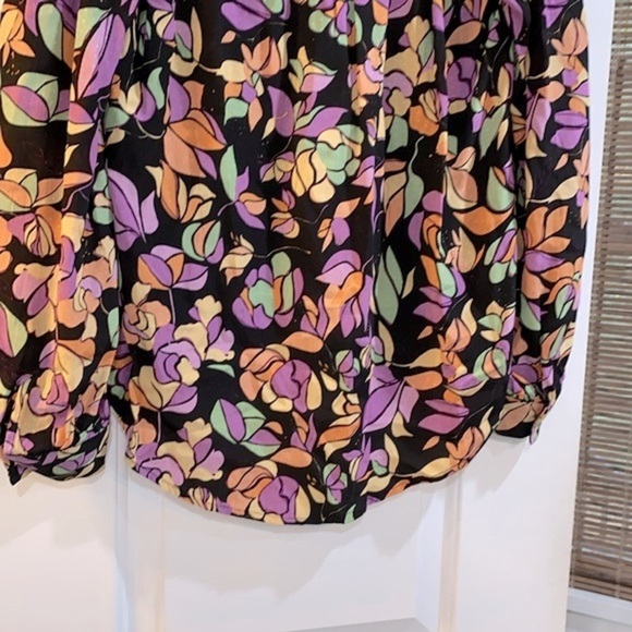 FRNCH Paris floral top size xsmall - Picture 9 of 11